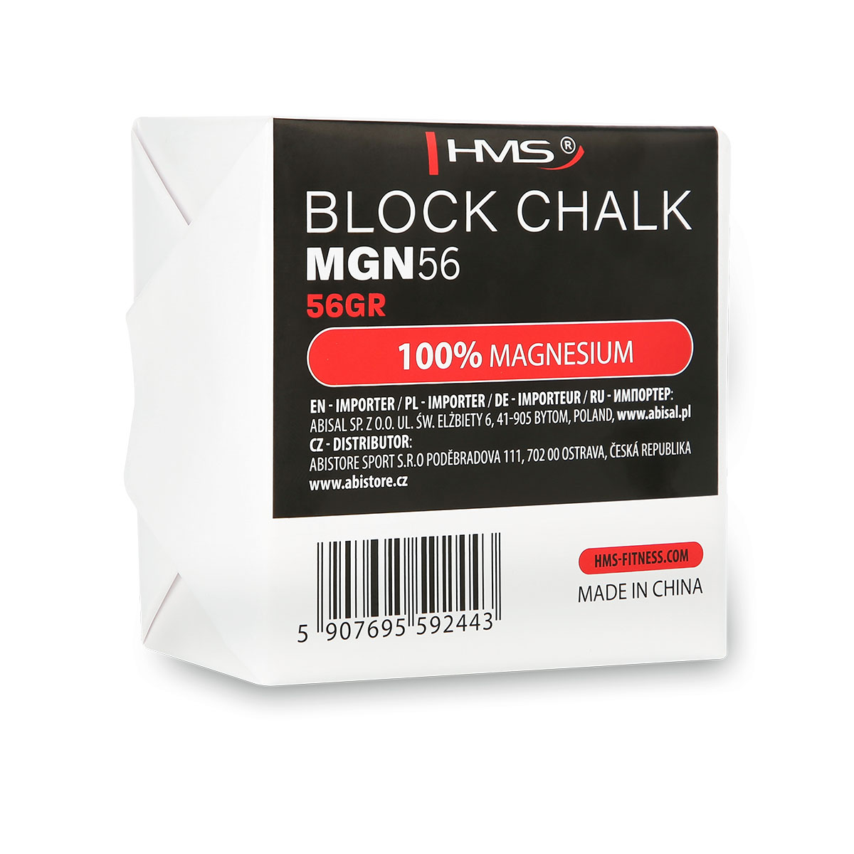Magnesia HMS MGN56 Würfel 56 g Blockkreide Chalk Magnesium Klettern Fitness Gym - Image 3