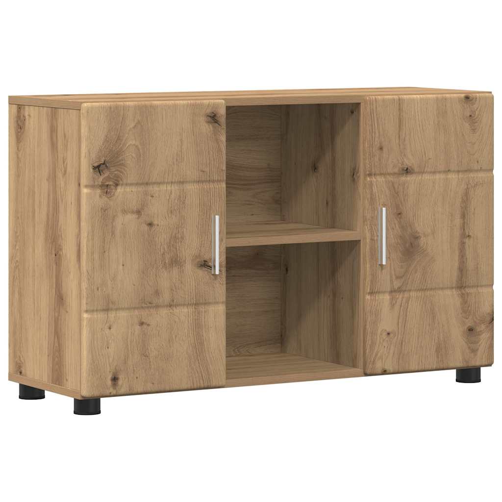 Vidaxl – Buffet En Bois D'Ingénierie 88.5 X 30.5 X 55.5 Cm – Finition