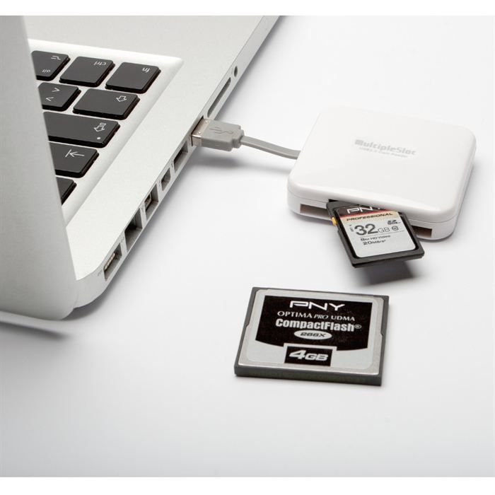 Pny Memory Card Reader - Axp724 - For Sd Format - High Speed - Reliable Storage - Everyday Use - Bild 4