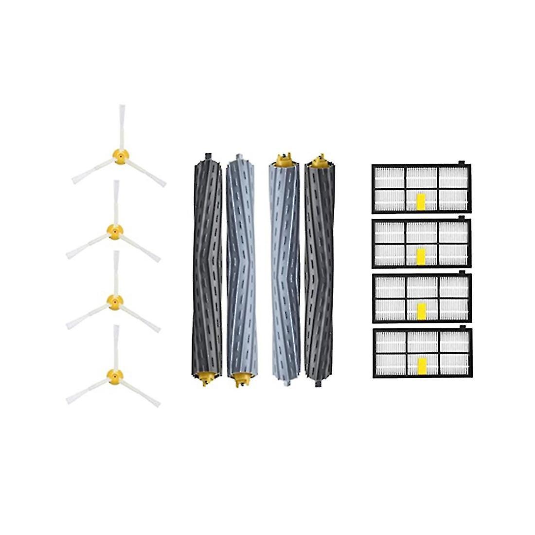 Yudo Set Hepa-Filter & Bürsten Für Irobot Roomba 800/900 Serie