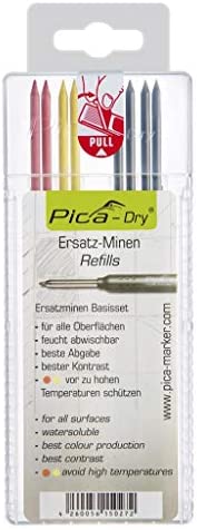 Pica Rot/Gelb/Rote Dry Ertsatzminen 4020/Sb, Multi-Use, 8 Minen - Image 3