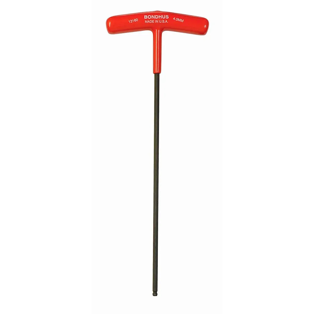 Starrett Inbusschlüssel Bondhus T-handle 25° Kugelförmig Stahl