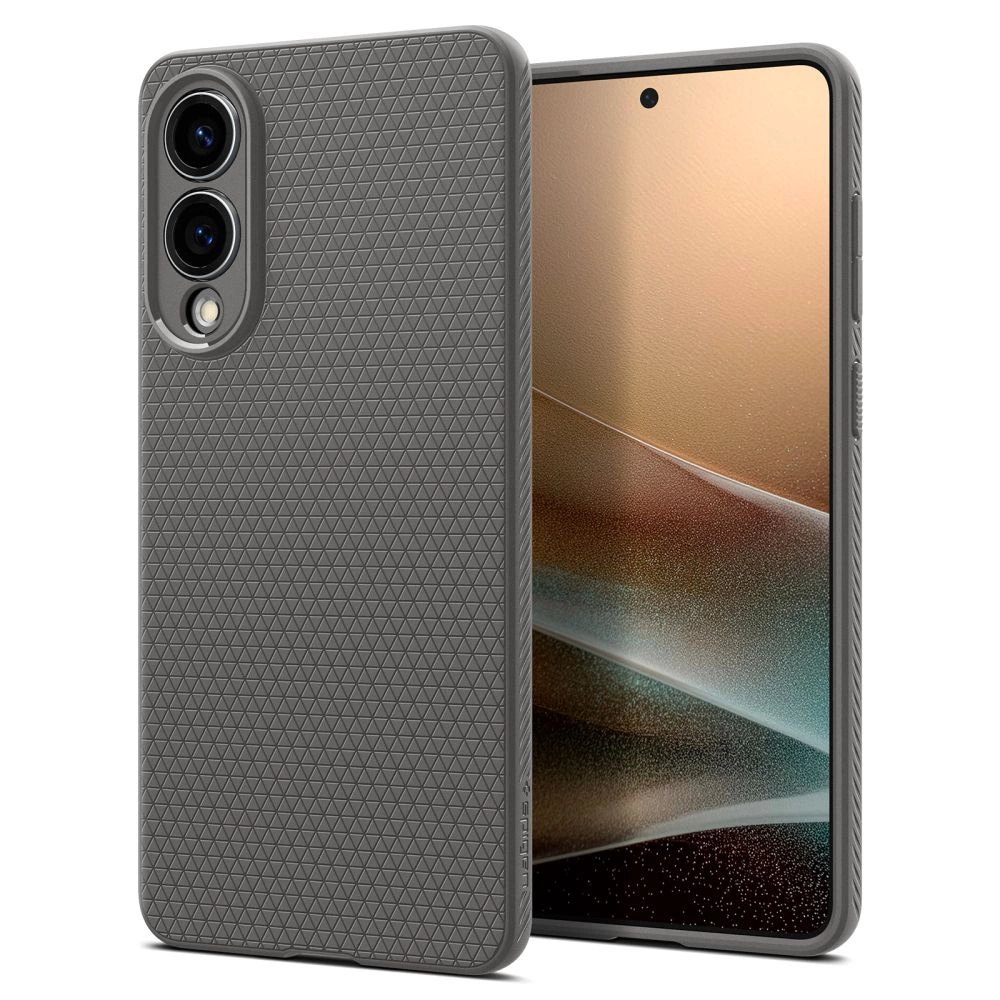 Spigen Liquid Air - marble gray - Samsung Galaxy S25 Edge - Bild 3