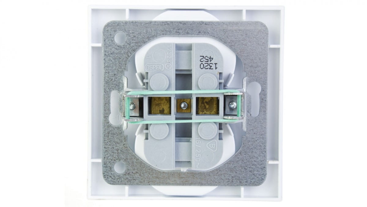 Oem Weiß As Doppelsteckdose B/U Gp-2G/00