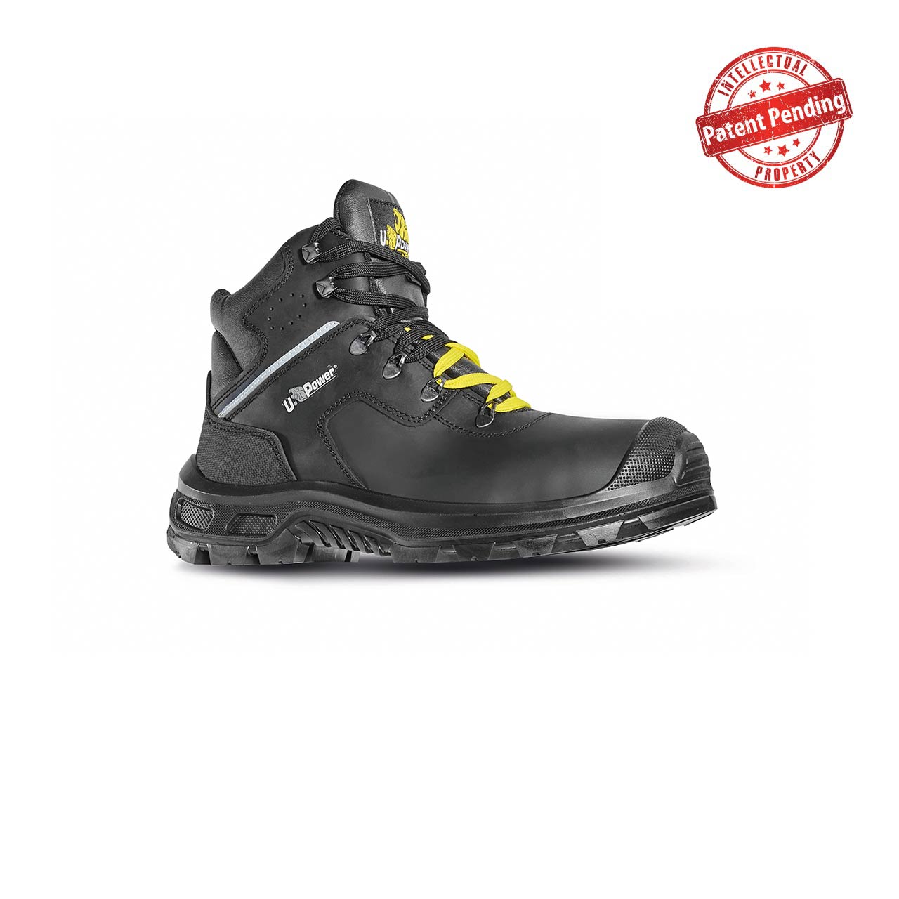 U-Power Schwarz Hochsichere Sicherheitsschuhe Thanos Esd S3 Uk Ci Src - 47 - Bild 2