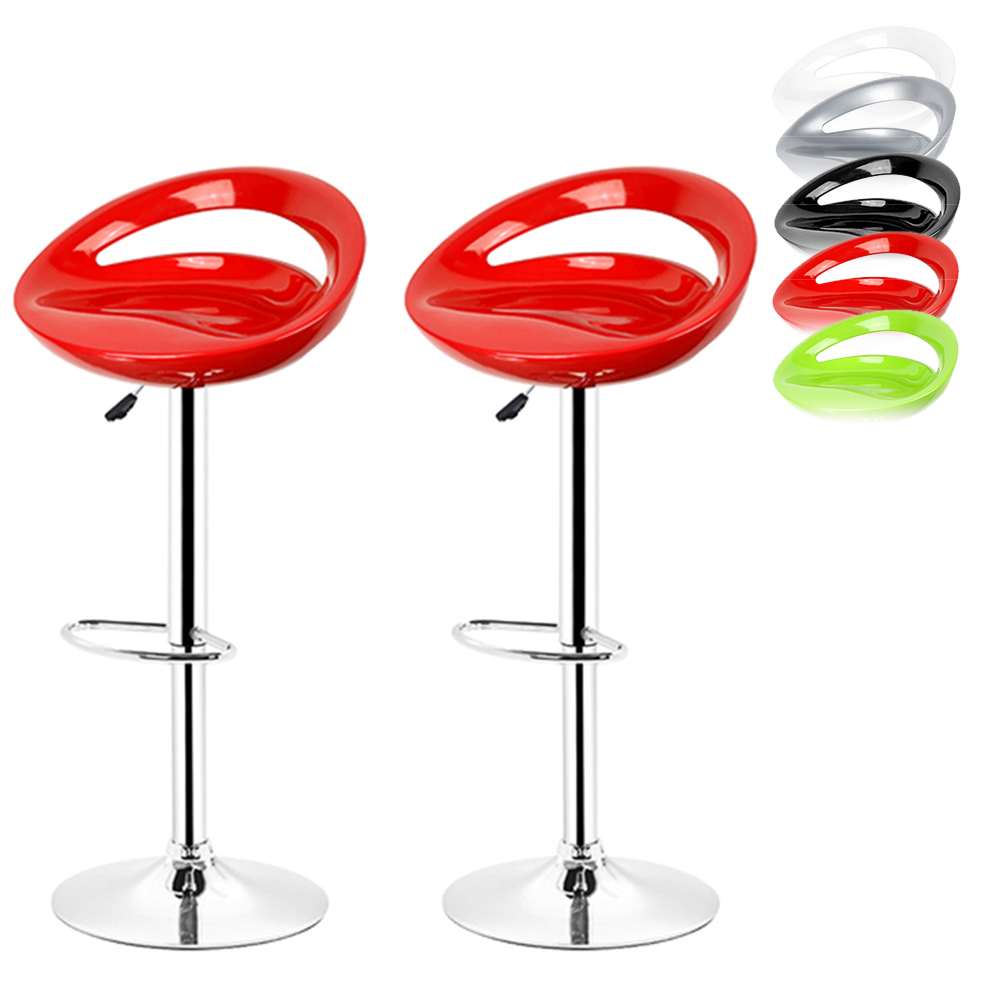 Tabouret De Bar Lot De 2, Chaise De Bar Pivotants Avec Dossier