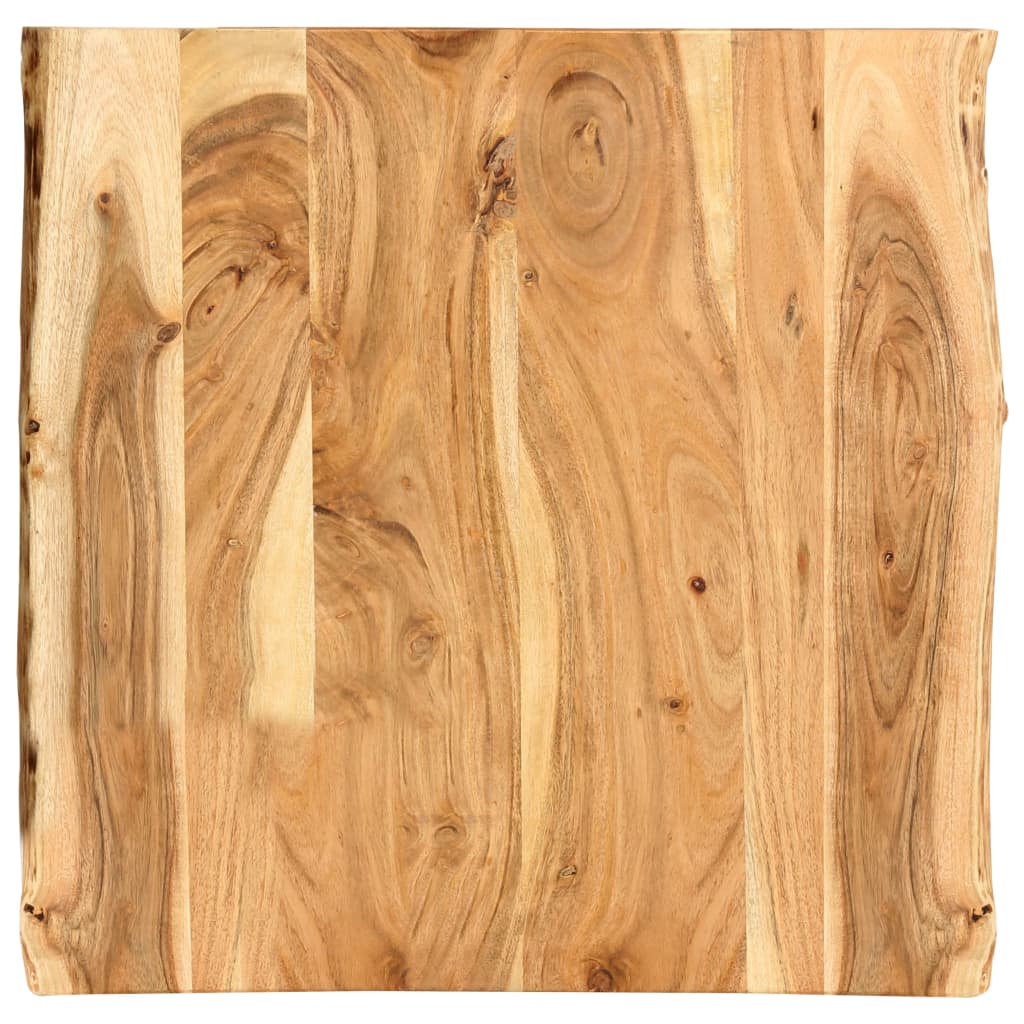 Vidaxl Tischplatte Massivholz Akazie 58X(50-60)X2,5 Cm 8719883801162