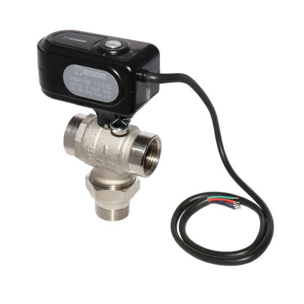 Esbe Motorkugelhahn Mba135 Dn 25 Kvs 11,3 Als 3 Wege Zonenventil 230 V, I-Ag 1" 43102200