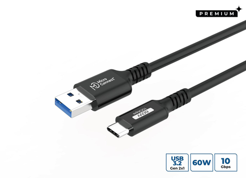 MicroConnect - USB-C cable - USB-C to USB - 25 cm - Bild 3