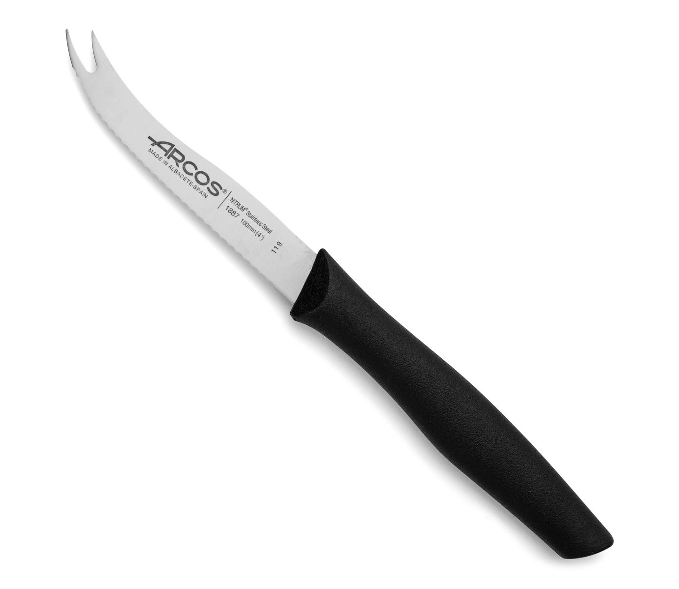 Arcos Unisex Schwarz Käsemesser In Aus Der Nova-Serie 105 Mm - Bild 2