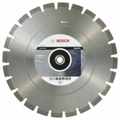 Bosch Diamanttrennscheibe Best for Asphalt, für Tischsägen, Ø 400 mm