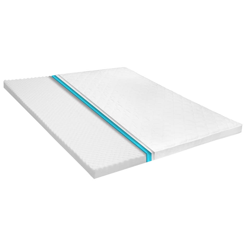 Vidaxl Matratzenauflage 140 X 200 Cm Kaltschaum Ei-Profil 6 Cm 8719883591162