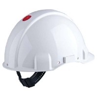 3M Weiss Kopfschutz, Schutzhelm (54 - 62 Cm) - Image 4