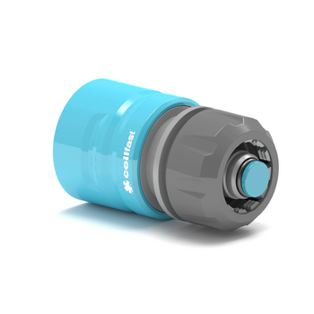 Cellfast Blau - Schlauch-Schnellkupplung – Stop Ideal, Ø15 Mm (5/8 Zoll).