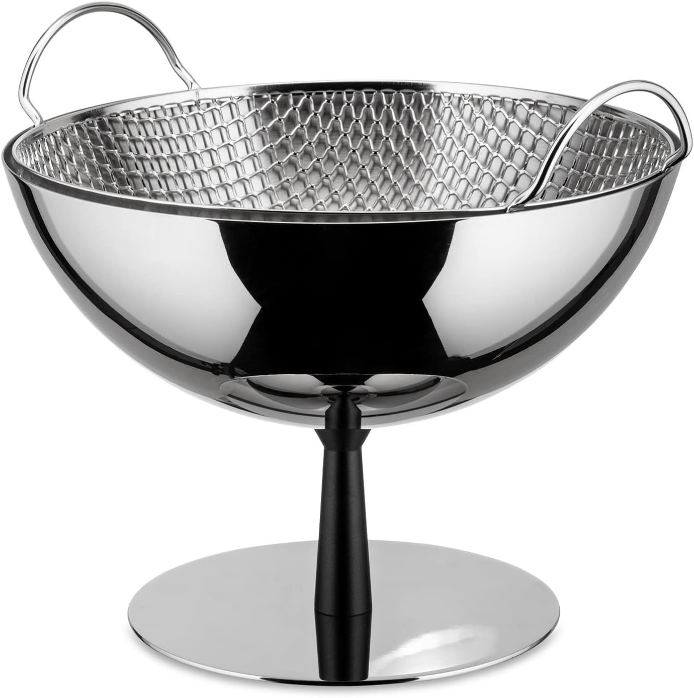 Alessi Obstschale/Sieb Edelstahl Glänzend Poliert Standfuß - Bild 3