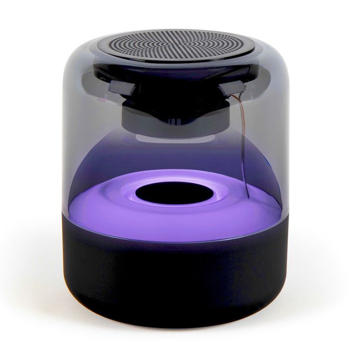 Livoo Transparent Bluetooth-Lautsprecher - 5W - Akkulaufzeit 5H - Freisprechfunktion