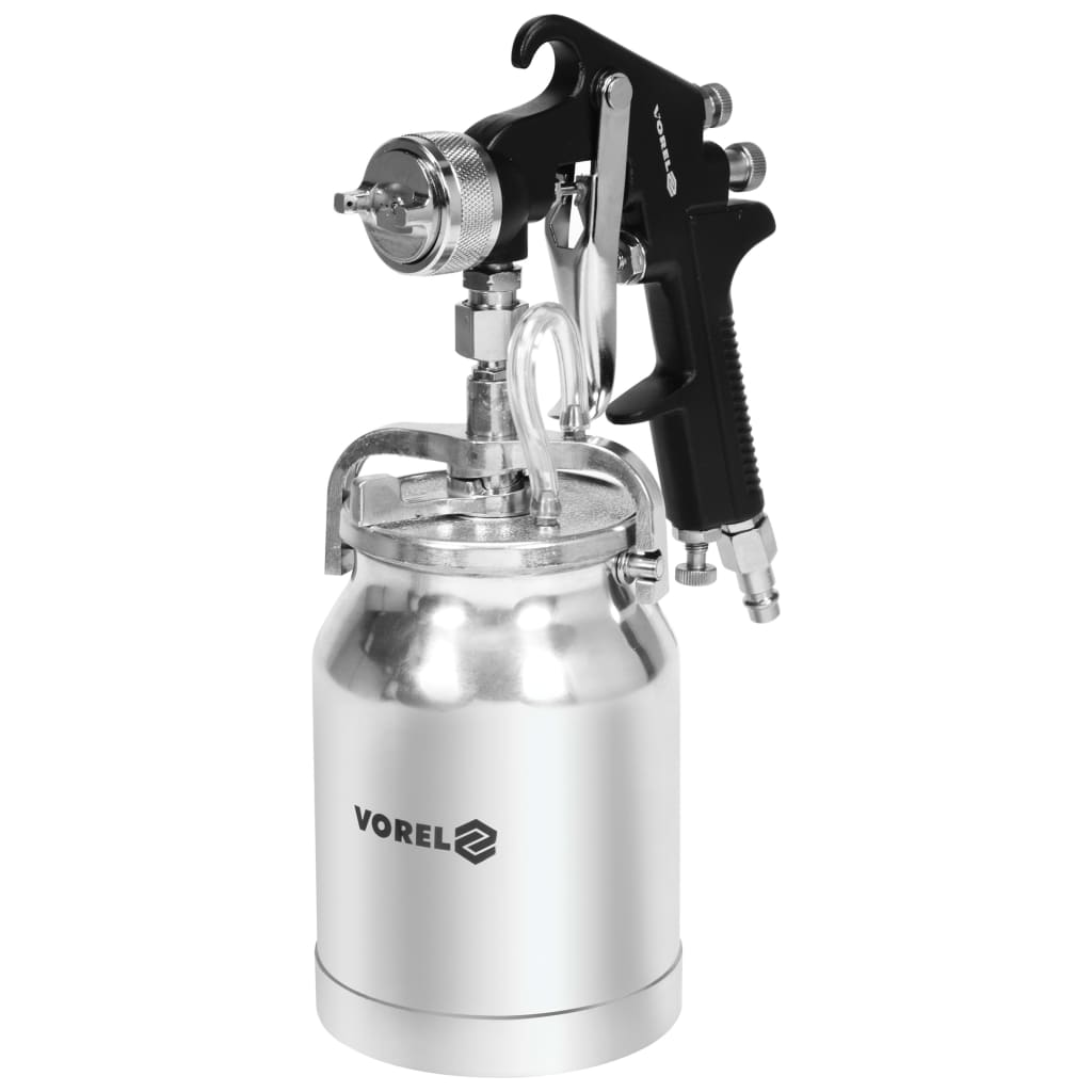 Vorel Hvlp-Farbpistole 1000 Ml Mit Untertank 80901