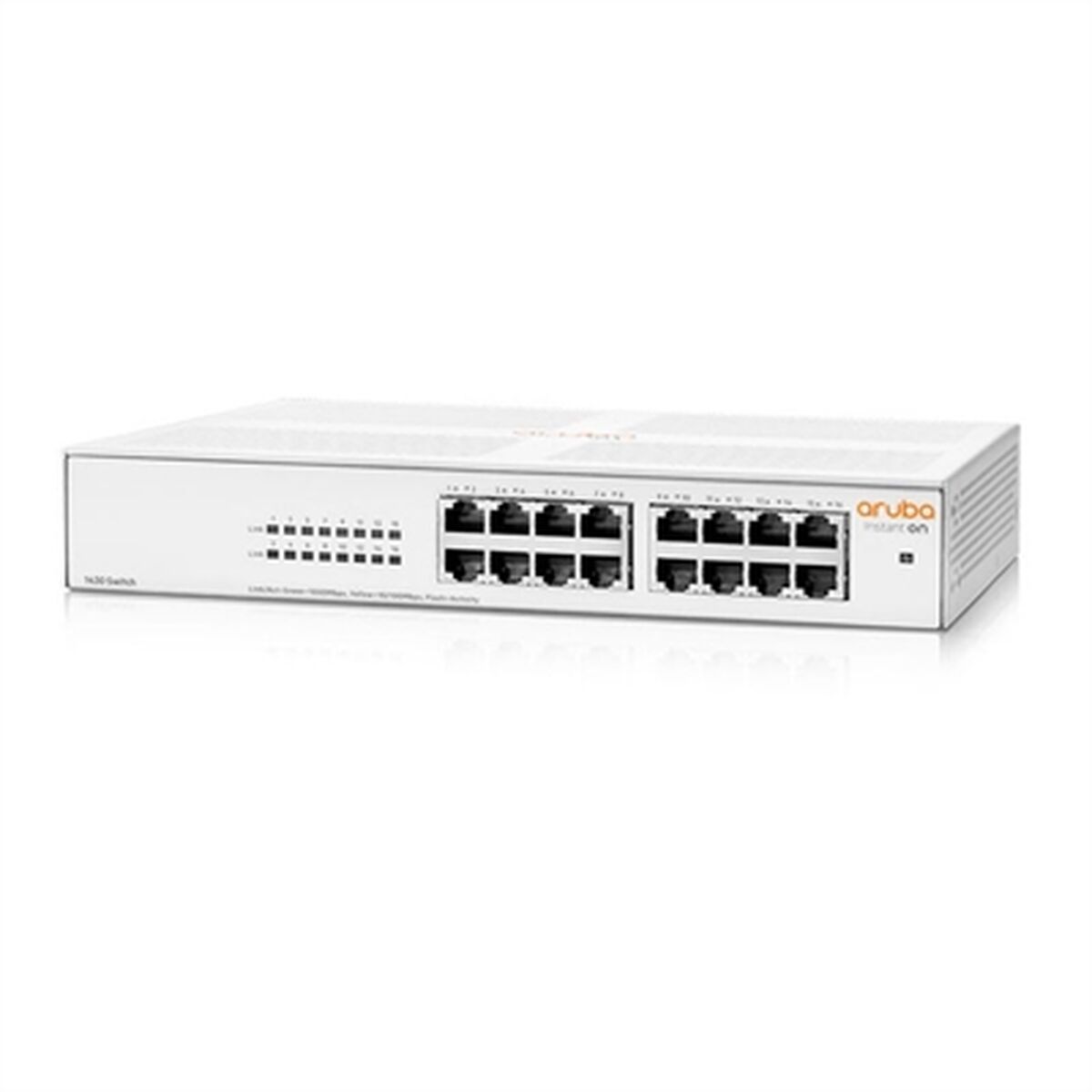 Hpe Weiss Aruba Instant On 1430 16G Unmanaged L2 Gigabit Ethernet (10/100/1000) 1U Weiß - Image 4