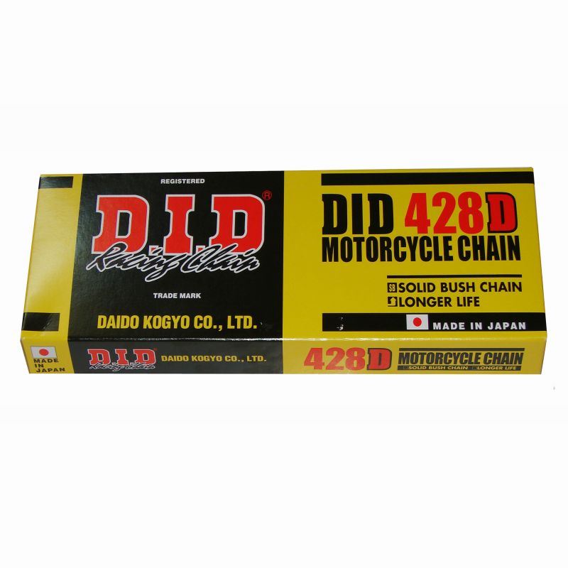 D.i.d 130 Glieder Did Kette 428 D (Standard) Offen Mit Clipschloss - Bild 6