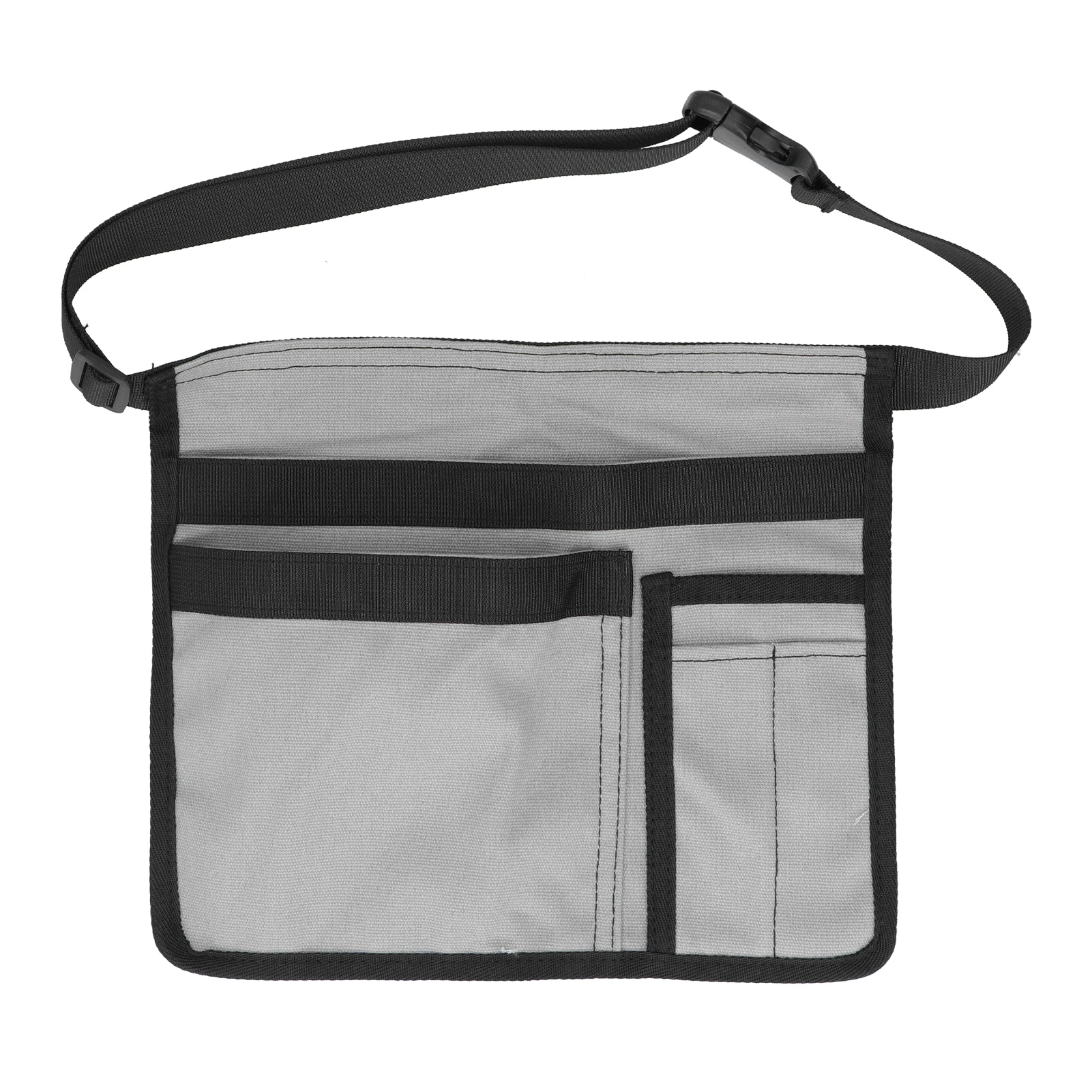 Tablier porte-outils à suspendre à la taille, tissu Oxford, multipoches, gris