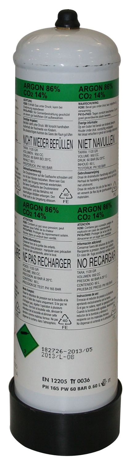 Deca Argon/co2-mischgasflasche Für Drahtschweißmaschine