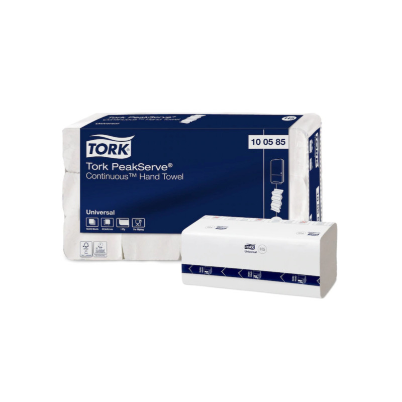 Tork Weiß 100585 Peakserve® Papierhandtücher 4920 St.