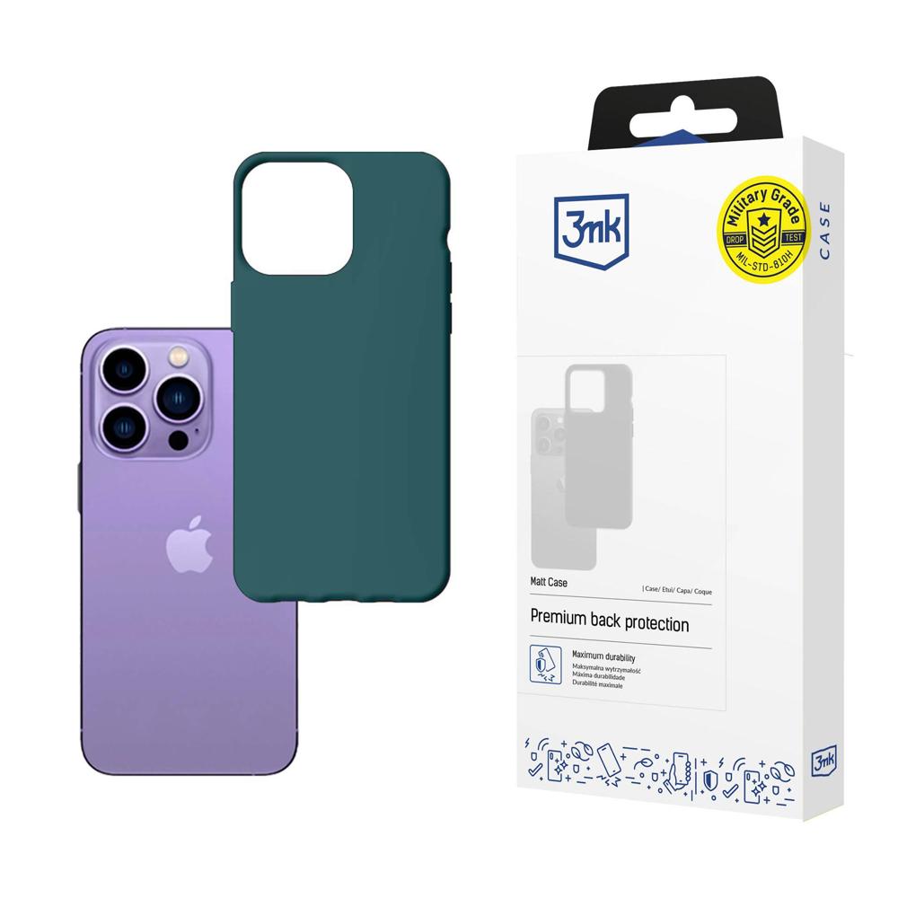 Oem Grün Apple Iphone 14 Pro - 3Mk Matt Case Lovag