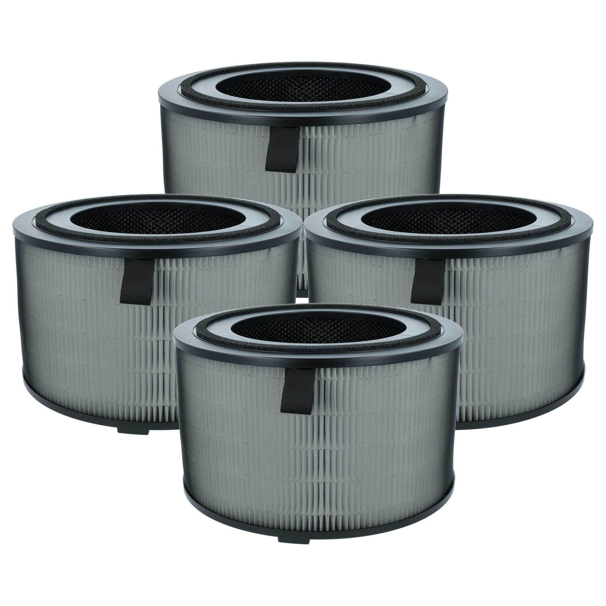 Vhbw 4x Luftilter Ersatz Für Philips Fy3200/30 Für Luftreiniger  Kombifilter Vorfilter + Hepa + Aktivkohle