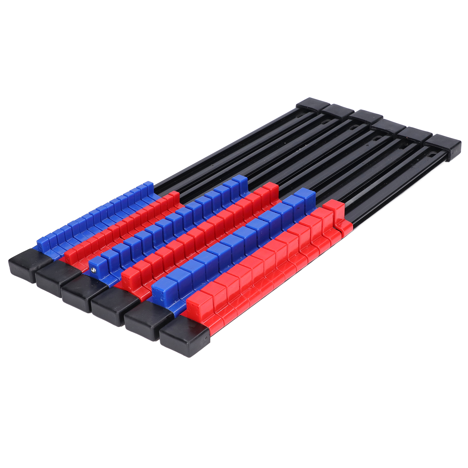 Support de rangement pour douilles 1/4, 3/8 et 1/2 po, ABS, lot de 6