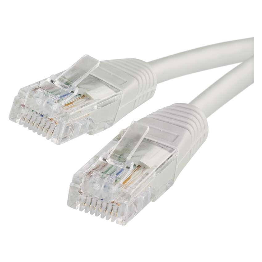Grau Patchkabel Emos U/Utp 5E Rj45 / Rj45 10 M 1 Stück. - Bild 4