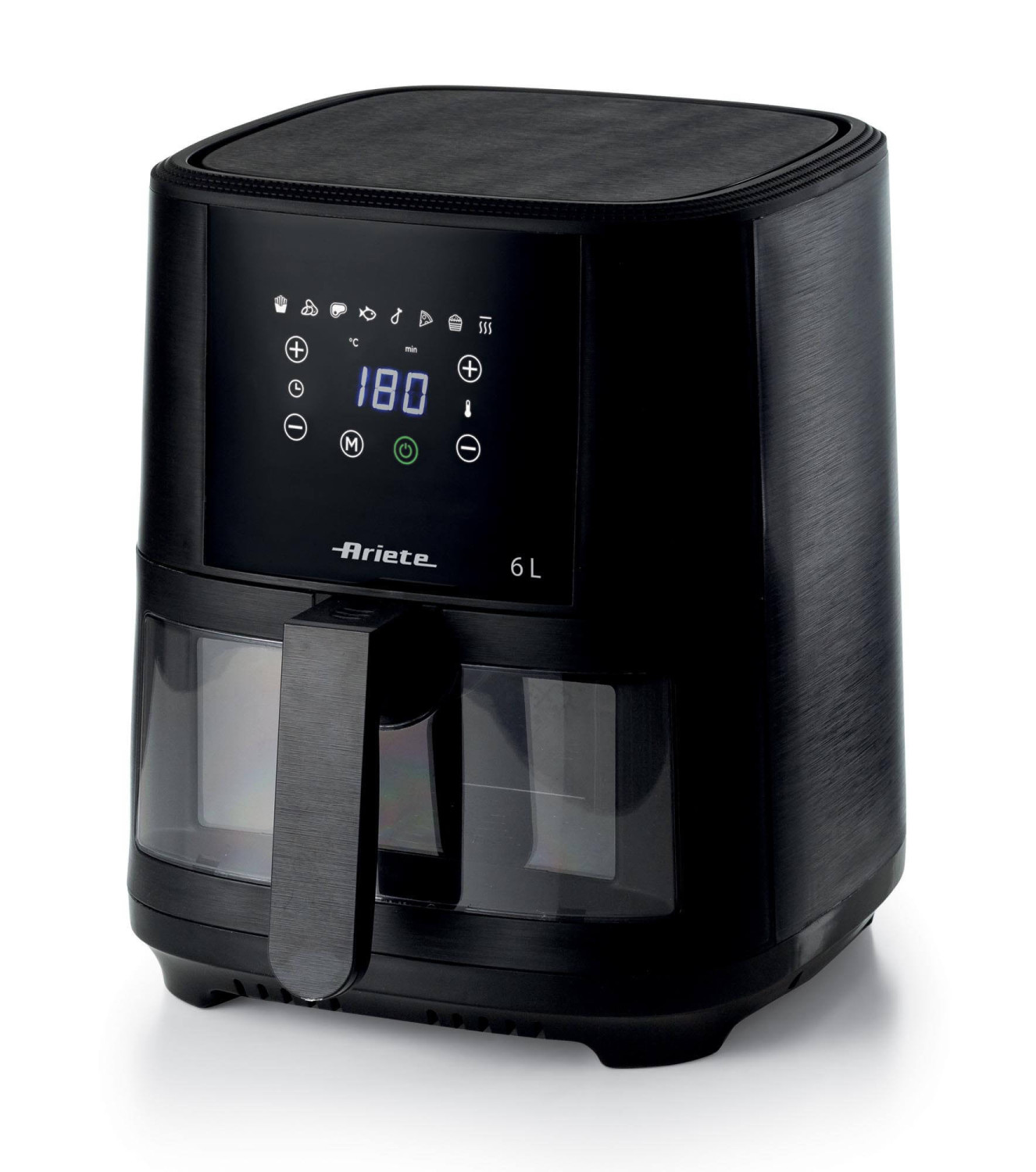 Ariete Schwarz 4626 Heißluftfritteuse Mit Transparentem Korb 1 Einheit - Bild 4