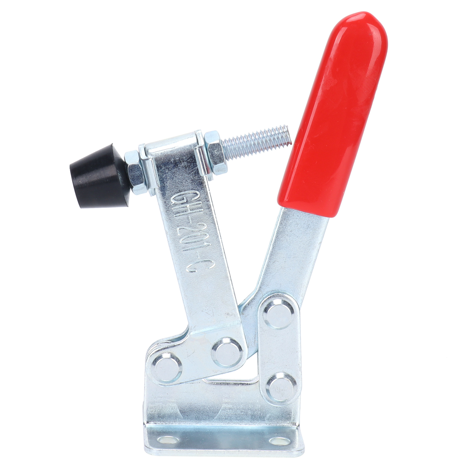 Pince à genouillère manuelle horizontale HEAT, serrage rapide 182 kg, fer et plastique, 1 pince + vis