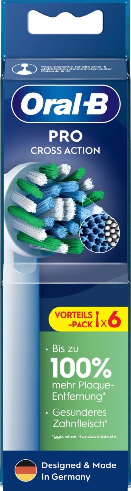 Oral-B Braun Aufsteckbürste Eb Pro Crossac 6Er 860373 - Bild 3