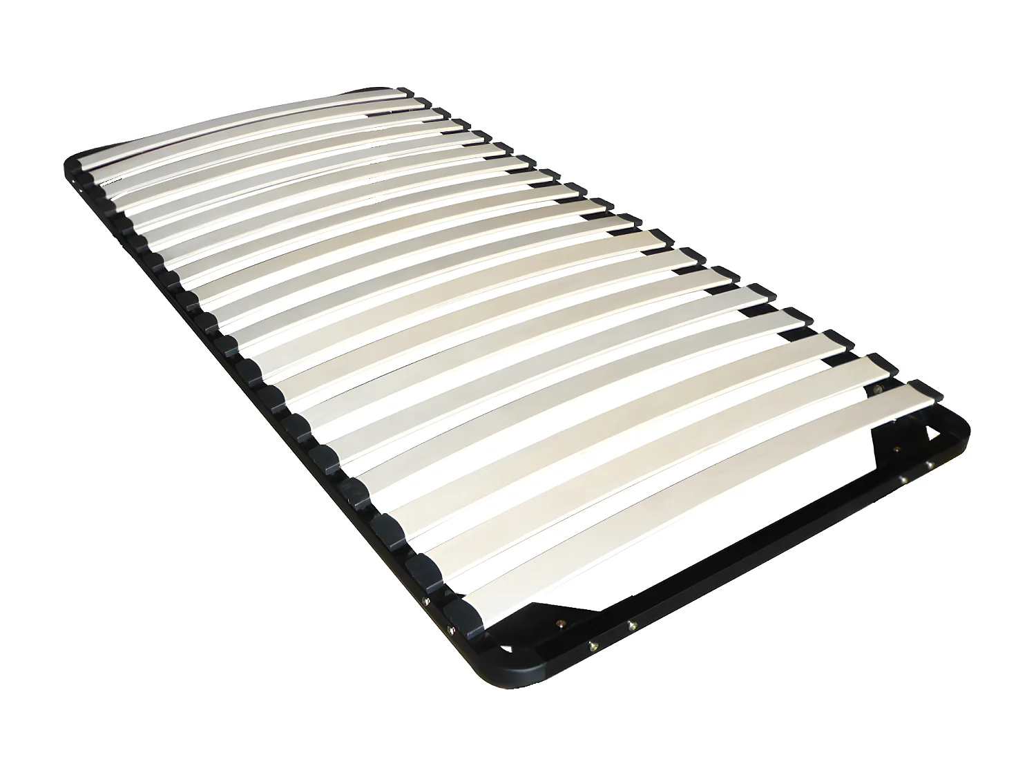 Vente-unique - Sommier Cadre À Lattes 90 X 200 Cm -19 Lattes - Sans