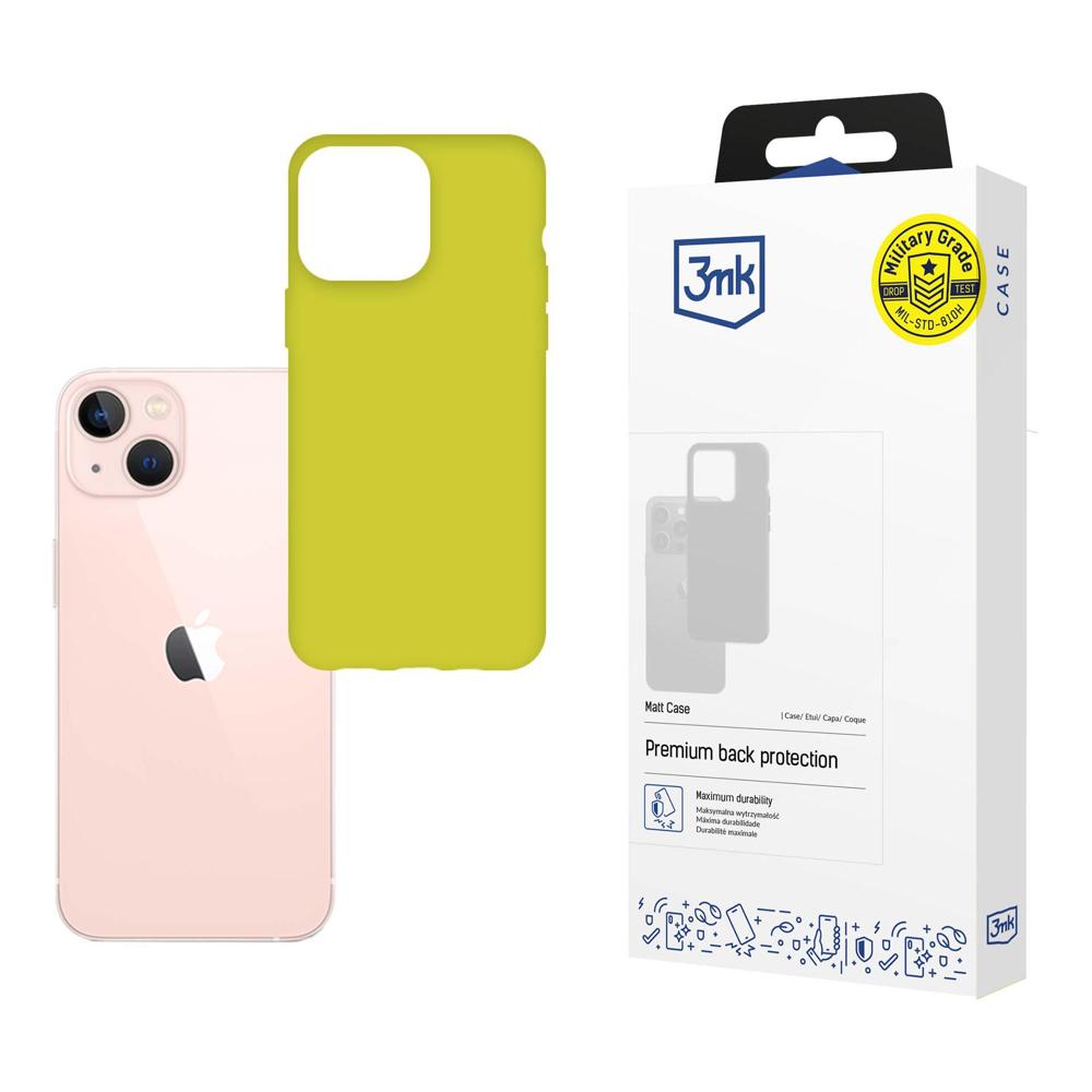 Oem Grün Apple Iphone 14 - 3Mk Matt Case Limette