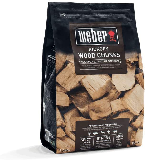Weber Braun Wood Chunks Hickory 1,5Kg