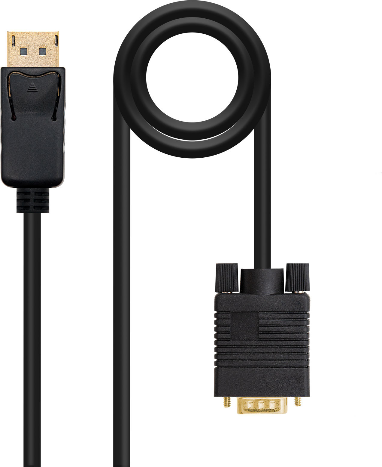 Nano Cable Schwarz Displayport Zu Vga Kabel 5M 10.15.4405