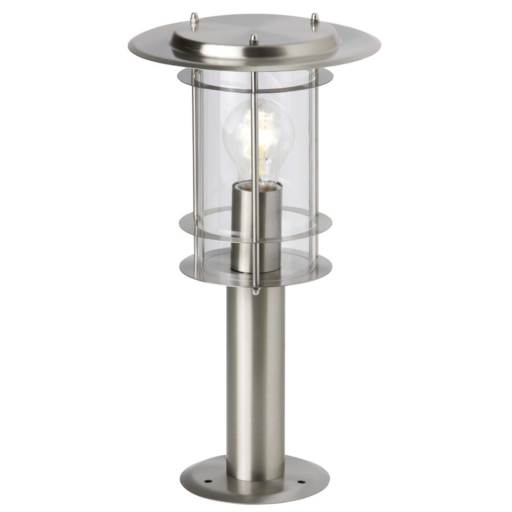 Lampe York Lampadaire Extérieur 40cm Acier Inoxydable 1x A60