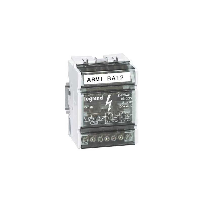 400405 Distributore Modulare Monoblocco Tetrapolare Con Terminali L...