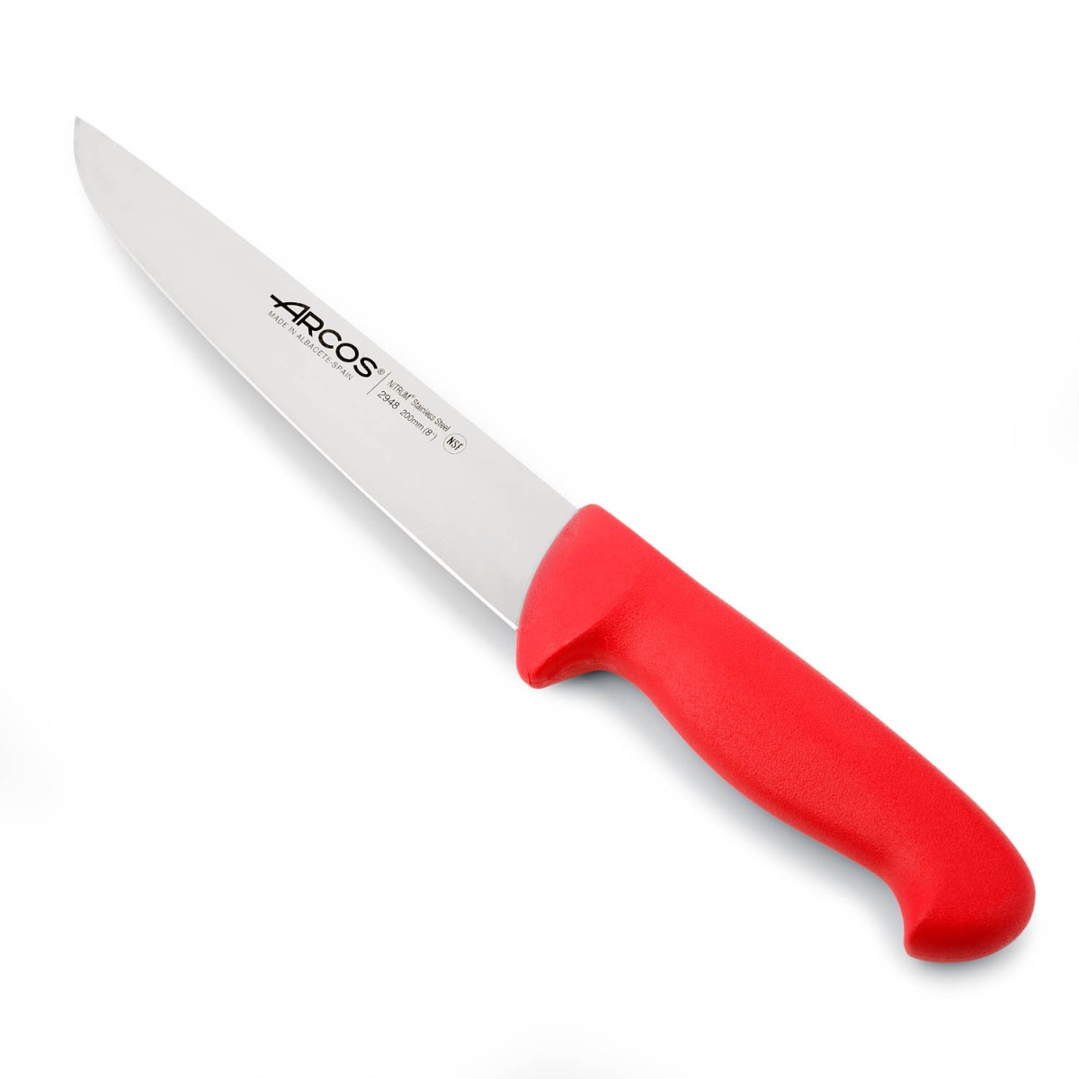 Arcos Unisex Rot Messer Serie 2900 20 Cm Nitrum Edelstahl Ergonomisch