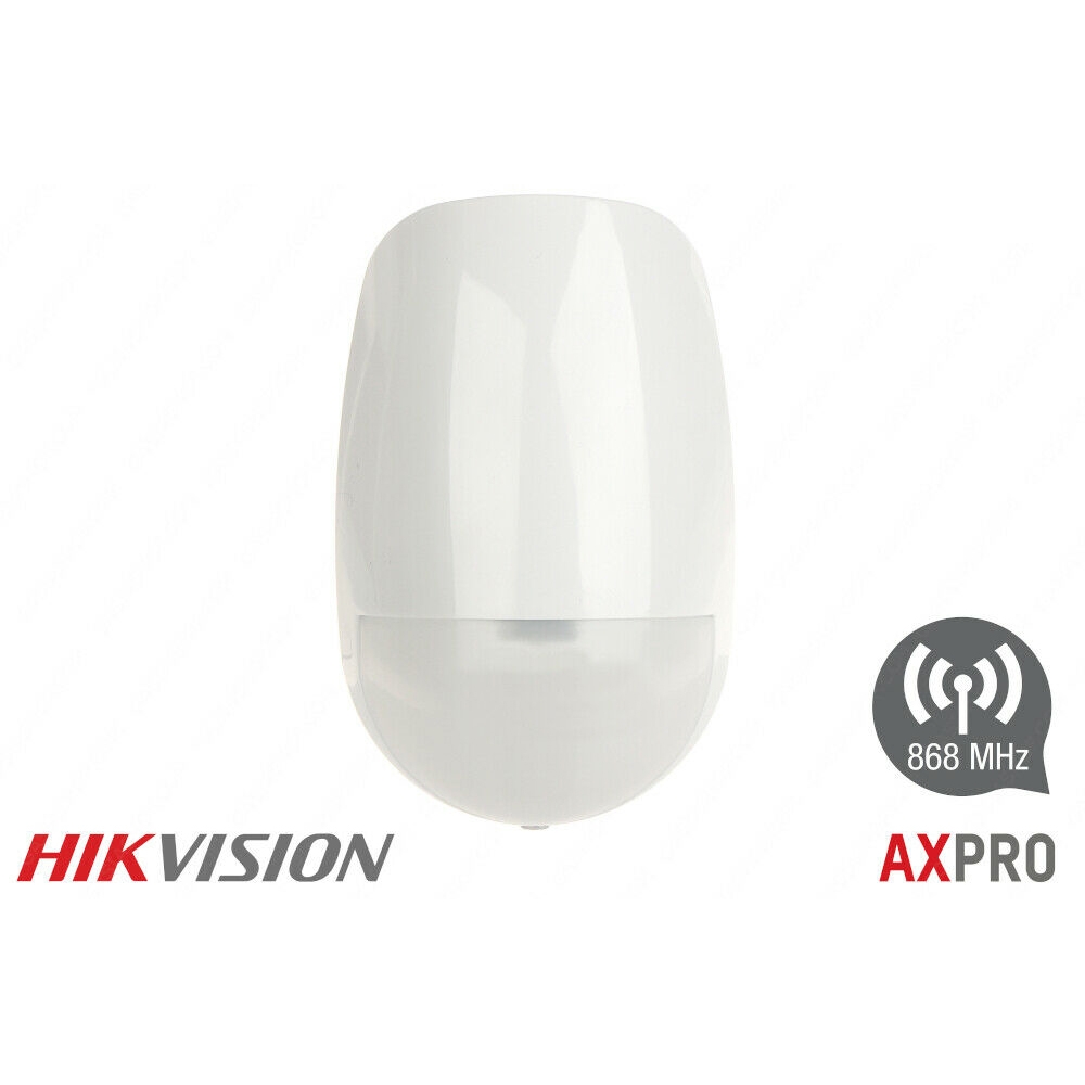 Hikvision - Ax Pro Sensore Rilevatore Di Movimento Pir Wireless 868mhz 15m 85.9° Pet Immune