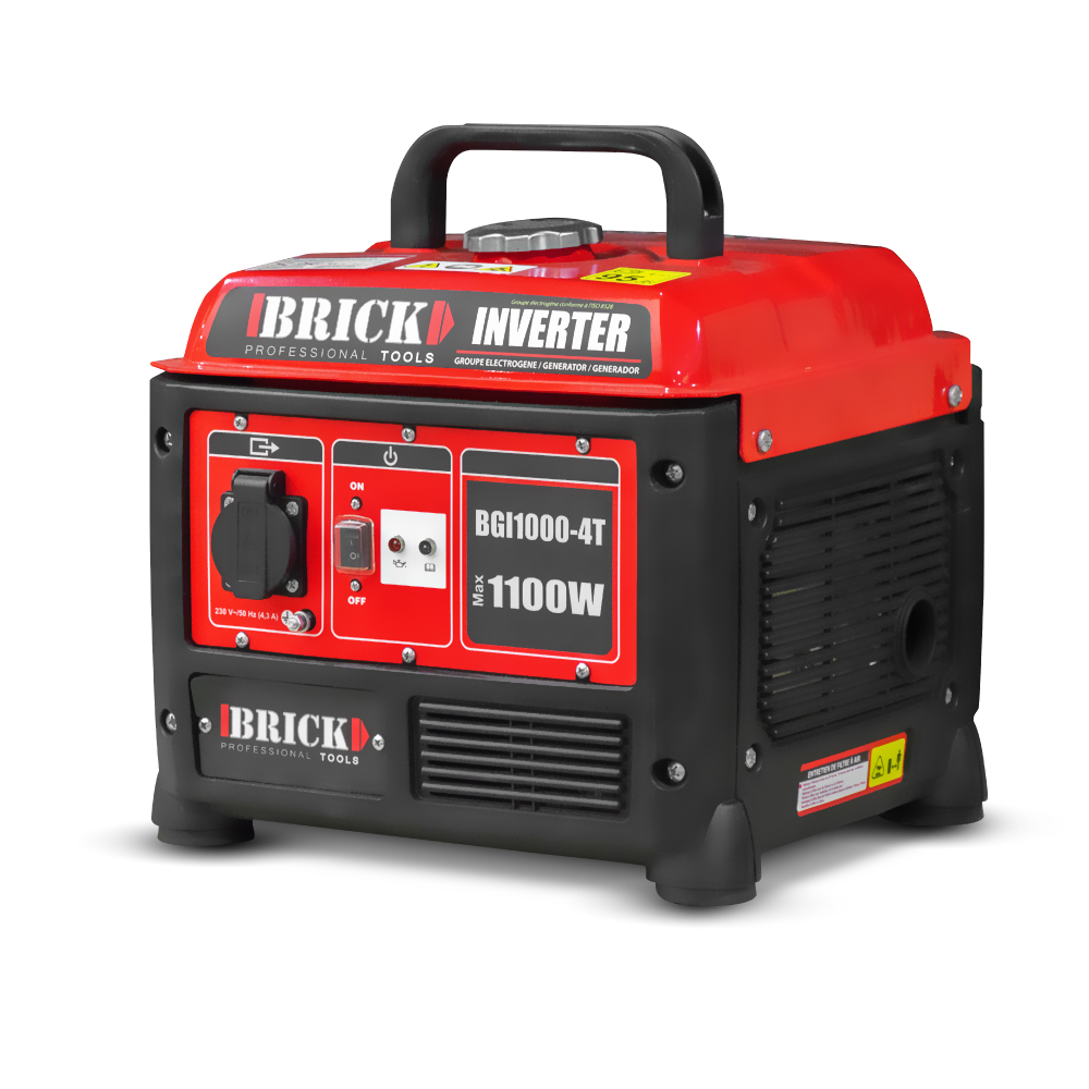 Inverter-generator Max. 1100w - 1 Steckdose - Brick