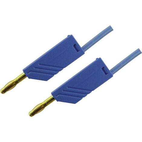 Sks Hirschmann Blau Mln 200/2,5 Bl Messleitung Lamellenstecker 4 Mm Lamellenstecker 4 Mm 2.00 M 1 St
