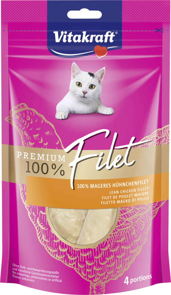 Vitakraft Premium Filet - Huhn (70 g) Katzensnacks - Image 3