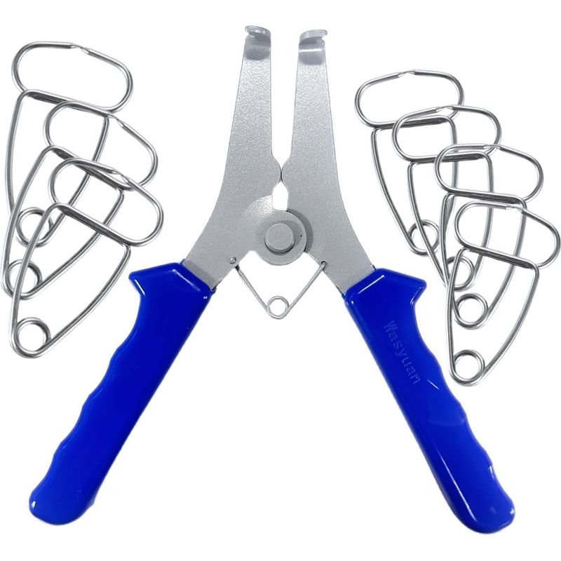 Serre-joints d'onglet à ressort FOCTRO pour assemblage de meubles, ébénisterie et tendilage de toile