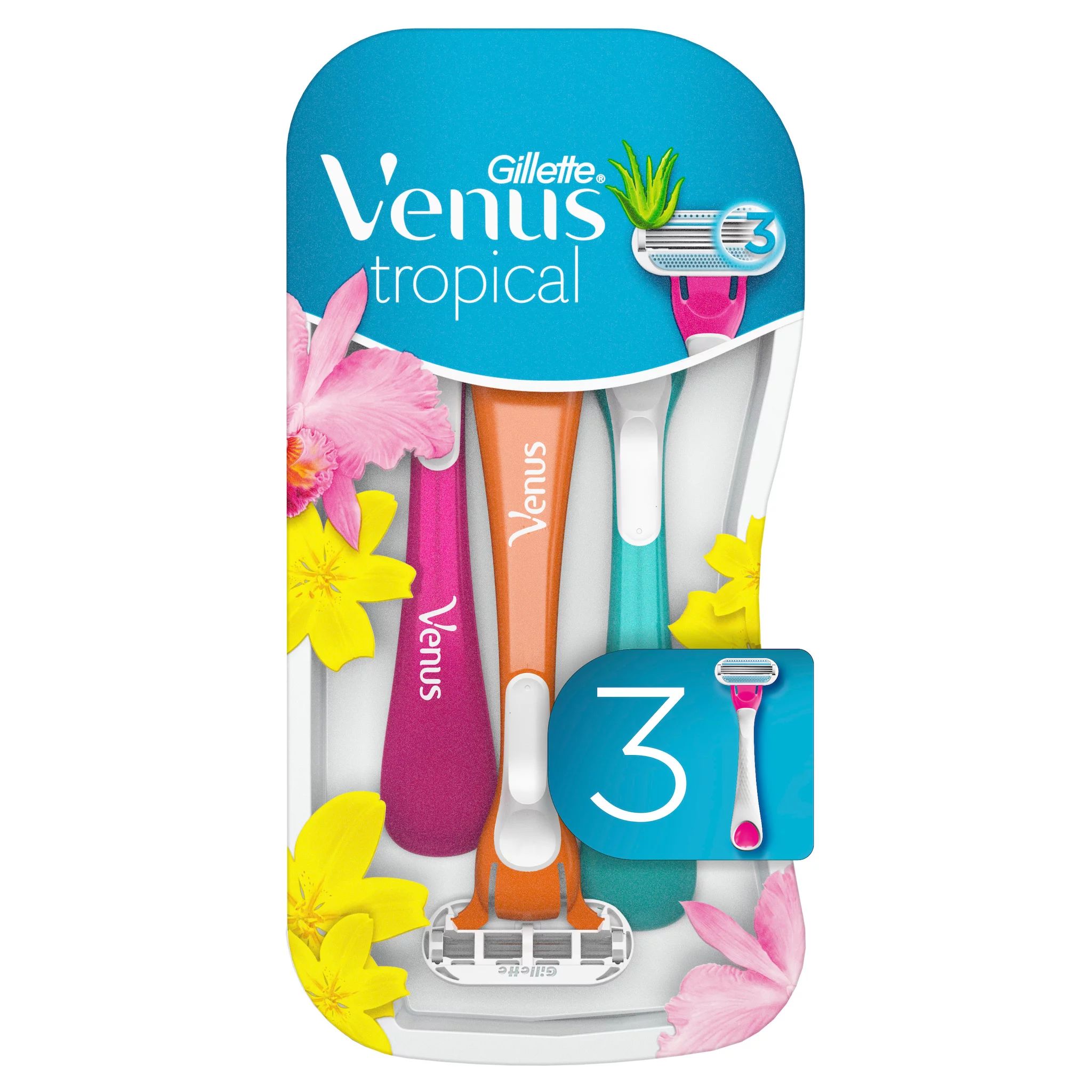 Gillette Venus Tropical Ersatzklingen 3Er