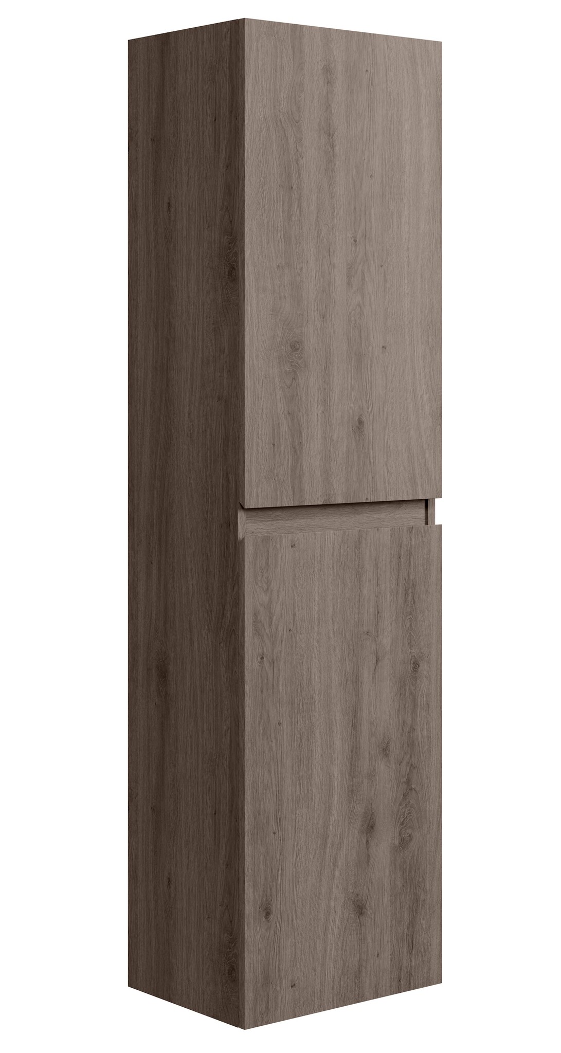 Badplaats - Badezimmer Schrank Angela 150cm Braun Eiche – Regal Schrank Hoch
