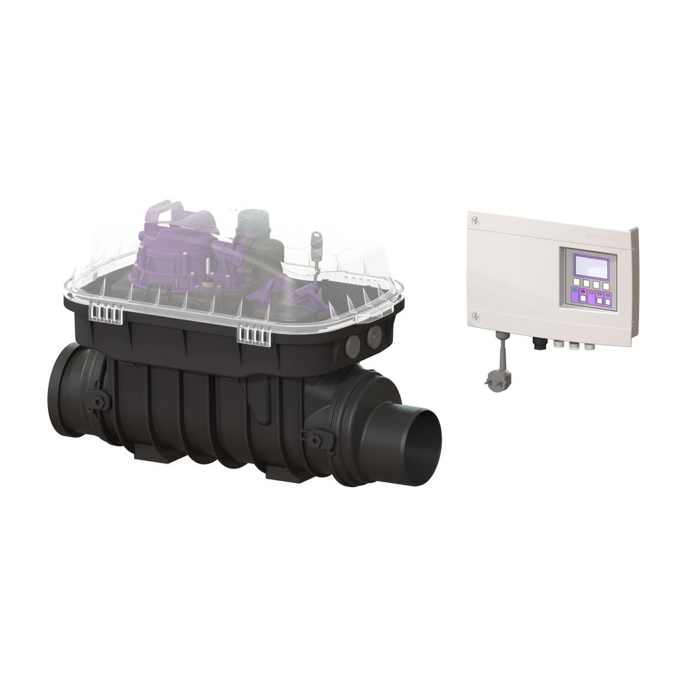KESSEL 24125 - Rückstaupumpanlage Pumpfix F Komfort DN 125 für freiliegenden Einbau - Image 3