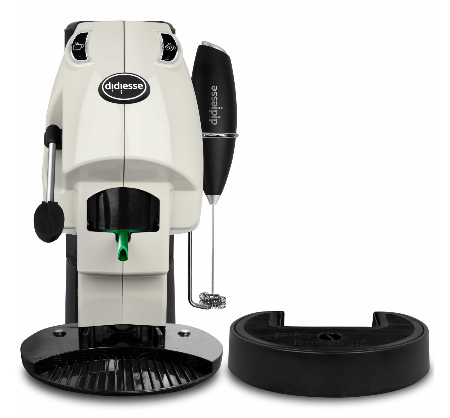 Didiesse Elfenbein New Baby Frog Halbautomatisch Pod-Kaffeemaschine 1,3 L