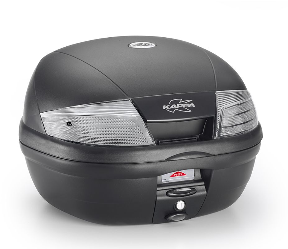 Oem Kappa 35L Monolock Topcase K35nt2 Action Mit Weißen Reflektoren (Inkl. Kennzeichenhalterung) (K35nt2) - Ersetzt K35nt - Bild 2